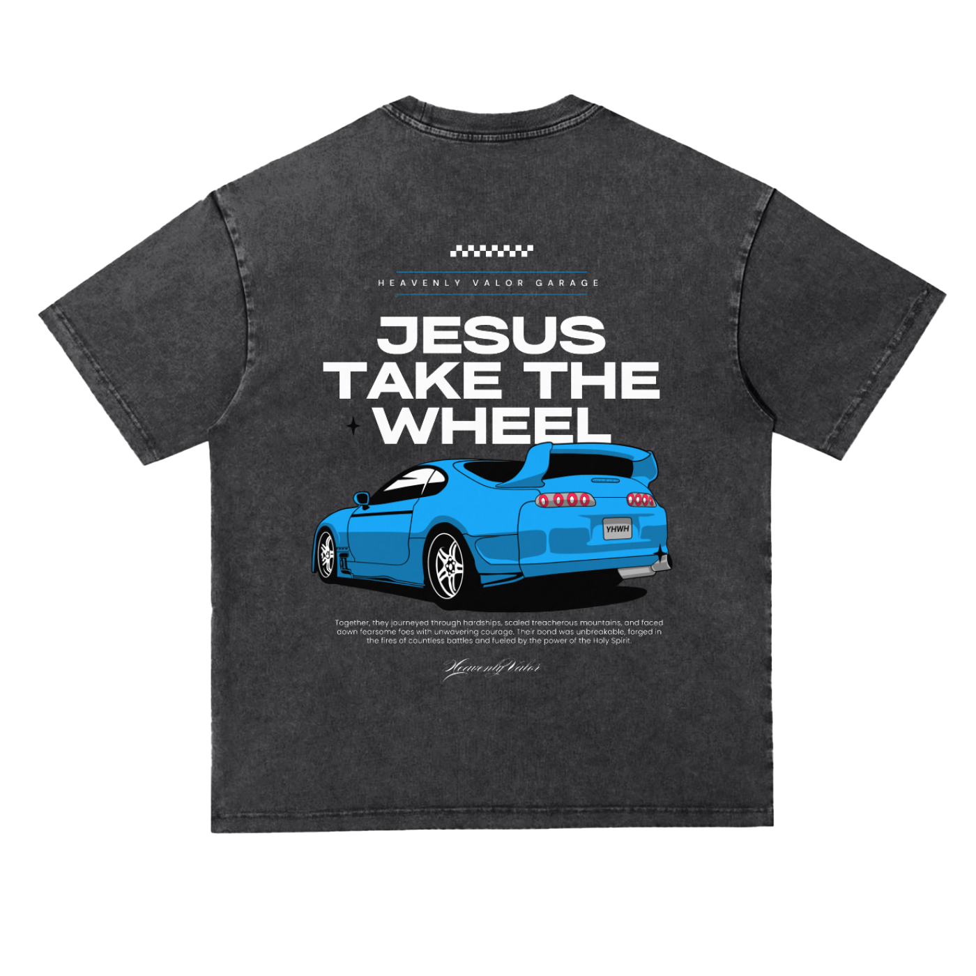 Jesus TTW Oversized Black Tee