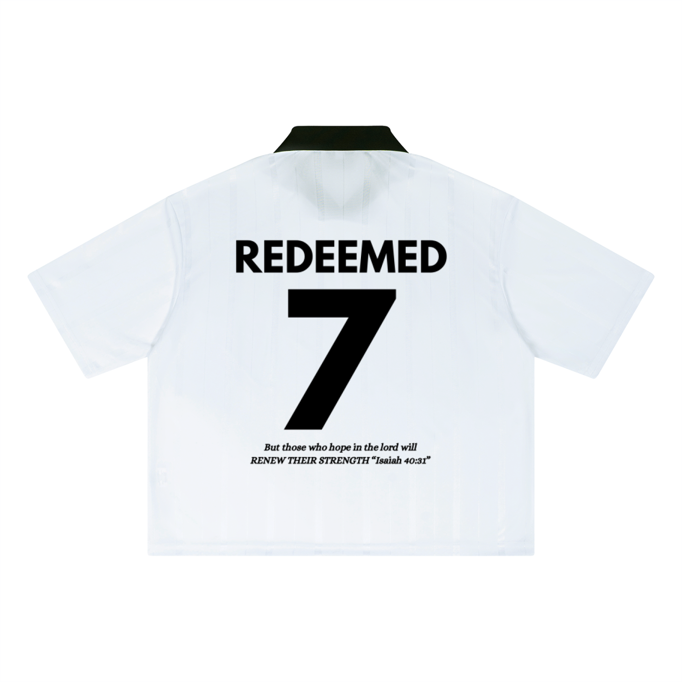 REDEEMED Boxy Jersey - White