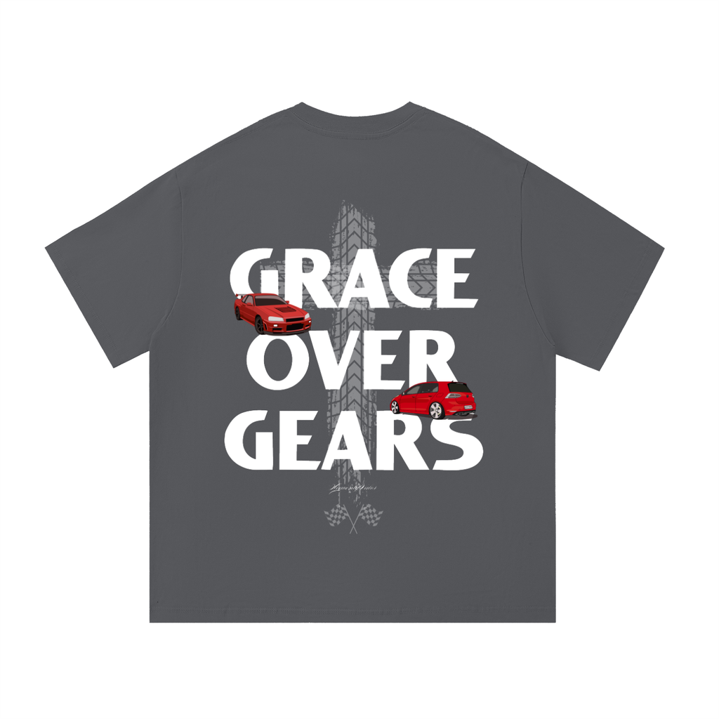 Grace Over Gears Grey Tee