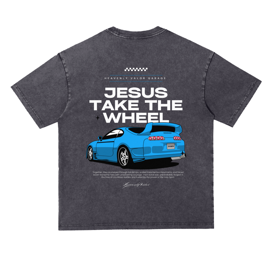 Jesus TTW Oversized Grey Tee