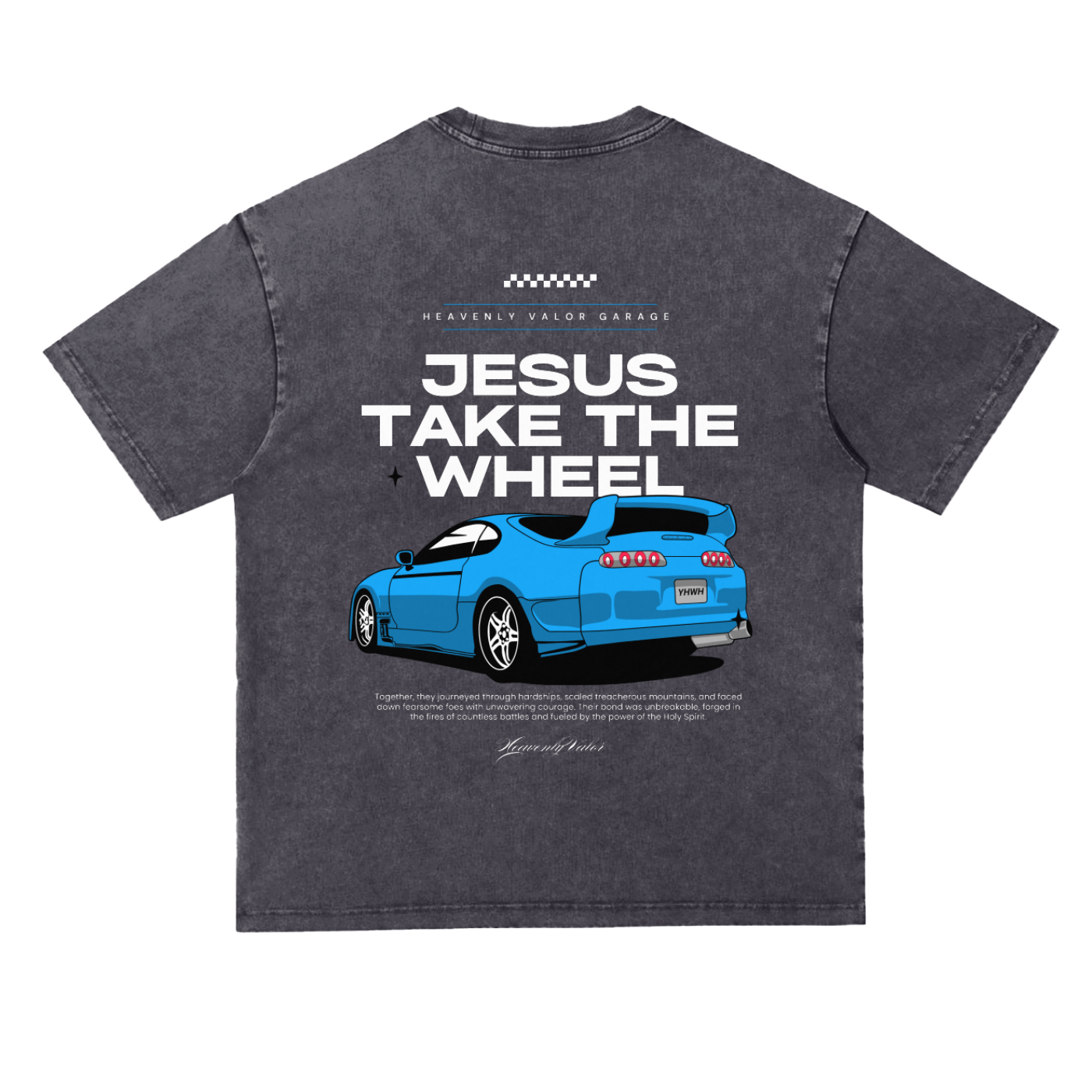 Jesus TTW Oversized Grey Tee